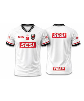 CAMISA DE JOGO SESI BAURU VOLEI BRANCA